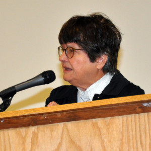 Sister Helen Prejean spoke at the FFA Building on the Ankeny Campus Thursday, Nov. 6. Photo courtesy Dan Ivis.
