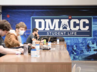 Students work in Building 5 at the DMACC Ankeny Campus. Photo by Alyssa Monroe.