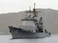 The USS Vella Gulf in 2010. Photo Courtesy the U.S. Navy.