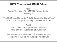 2024 preview of National Crime Victims’ Rights Week at DMACC